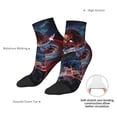thumbnail image 4 of Lsque Chucky Printed Crew Socks, Moisture-Wicking Socks, Athletic Socks for Men Breathable Cushion Socks Casual Sport Socks for Running Traveling, 4 of 6