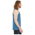 thumbnail image 3 of American Apparel Men's Tri-Blend Sleeveless Tank TR408W Athletic Blue XS, 3 of 3