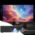 thumbnail image 3 of AZXY Mini Projector with Wifi Bluetooth,4k Projectors,Smart Projector Tv,Cheap Wifi Projector with Speakers for Phone Outside, 3 of 5