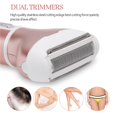 thumbnail image 3 of Trimmer Electric Women Shaver 4 En 1 Multi-Function Electric Hair Shaver Nariz Hair Trimmer Kit (Rose Gold) Advancent CE002560-00, 3 of 6