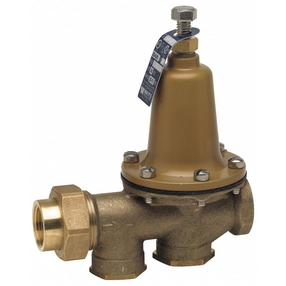 Watts Water Pressure Reducing Valve,1/2 In. 1/2 LF 25 AUB Z3