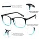 thumbnail image 4 of Cyxus Lentes para Computadora Hombres y Mujeres Anti Luz Azul Lente Antireflejant Bloqueo UV Antifatiga Anteojos 8121T32 Cyxus Style, 4 of 5