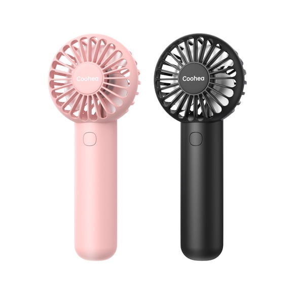 Coohea Mini ventilador portátil de mano para maquillaje de viaje al aire libre