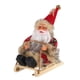 thumbnail image 3 of Colgante de árbol de Navidad Muñeco de Papá Noel Decoración colgante Regalo nórdico Navidad Sombrero de fieltro rojo, 3 of 9
