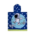 thumbnail image 4 of Toalla TIPO PONCHO US EXPEDITION PARA NIÑO DIBUJO DE astronauta 100% poliéster, 4 of 7