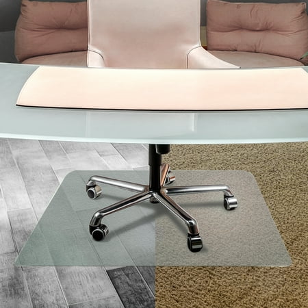 UPC: 0874951002044 | Cleartex® Unomat Anti-Slip Rectangular Chair Mat Hard Floors and Carpet Tiles – 35 x 47