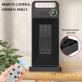 thumbnail image 5 of Calentador Calentador 2000W Space Quiet Warmer Machine para el dormitorio de la oficina en el hogar (UE) Negro, 5 of 5