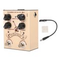 thumbnail image 2 of Caja DI, Pedal De Efecto De Guitarra Acústica De Carcasa De Aleación De Aluminio De Larga Vida útil 4.7 X 3.7 X 1.5In Portátil Para Rendimiento Al Aire Libre Para Club De ANGGREK Otros, 2 of 8