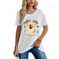 thumbnail image 2 of Women's 100% Cotton Golden Retriever Graphic Cozy T-Shirt, 2 of 17