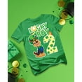 thumbnail image 4 of Tstars St Patrick Paw Patrol Two Year Lucky Boy Toddler Chase Clover 2nd Birthday Gift Toddler Kids T-Shirt 5T Green, 4 of 5