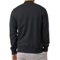 thumbnail image 3 of Men's Full-Zip TERRY Bomber Jacket, Black XL, 3 of 3