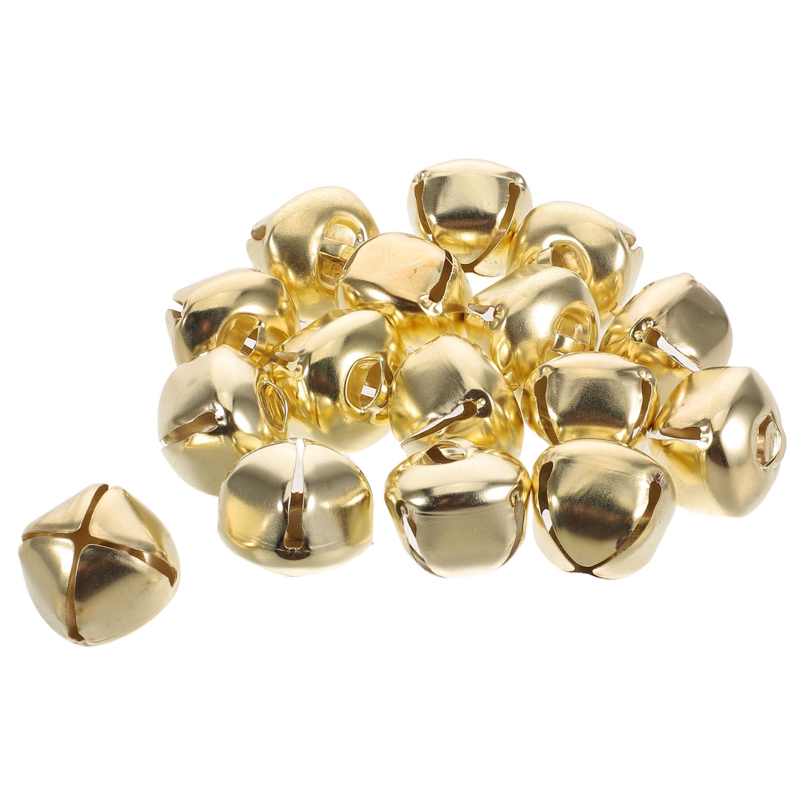 GETAJGHSD 400-Pack Dog Collar Bells with Distinctive Cross Design Clear for Pet Training and Tracking