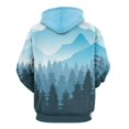 thumbnail image 3 of Nature Forest 3d Sweatshirts Hoodie Fashion Casual Personality Men's Women Street Hoodie Pullovers Long Sleeve Comfortable Top, 3 of 6
