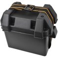 thumbnail image 3 of Attwood 9082-1 U1 Small Series 16 Vented Marine Boat Battery Box with Mounting Kit and Strap, Black, 3 of 4