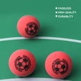 thumbnail image 5 of GSE Games & Sports Expert Regulation Size 35mm(1.38") Urethane Foosball. Table Replacement Balls, Office Tournament Table Soccer Balls for Soccer Game (Red - 3 Pack), 5 of 8