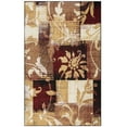 thumbnail image 2 of Superior Pastiche Floral Indoor Area Rug, 9' x 12', Burgundy, 2 of 6