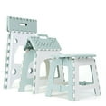 thumbnail image 2 of HLONKFolding Chairs Step Stools for Adults Portable Outdoors Child Toddler Green, 2 of 8