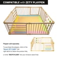 thumbnail image 4 of Alfombrilla de juego para bebés Zety, de piel sintética, impermeable, 1,5 cm, 4 of 8