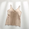 thumbnail image 5 of Pounoo Womens Tops V Neck Spaghetti Strap Slim Fit Stretchy Cami Tops Casual Layering Tank Tops Daily Street Style Wear Gift, 5 of 7