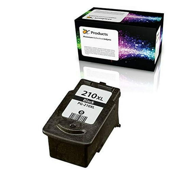 OCProducts Refilled Ink Cartridge Replacement for Canon PG-210XL for Canon MX320 MX420 MX340 iP2700 MP495 MP490 Printers (1 Black)