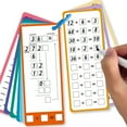 thumbnail image 6 of 15 Piece Reusable Math Subtraction Flashcards - Durable Learning Tool for Early Education School Training and Home Practice 15PCS, 6 of 7