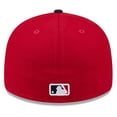 thumbnail image 4 of Men's New Era  Red/Navy Cleveland Guardians 2026 Spring Training 59FIFTY Fitted Hat, 4 of 5