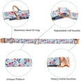 thumbnail image 4 of PRIYAL Metal Buckle Dog Collar, Durable Adjustable Dog Collar Soft for Small Medium Large Dogs (S(10-14in), Flower3), 4 of 13