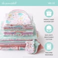 thumbnail image 4 of The Peanutshell Newborn Baby Layette Gift Set for Baby Girls, Ocean Flower, 23 Essential Pieces, 0-3 Months, 4 of 5