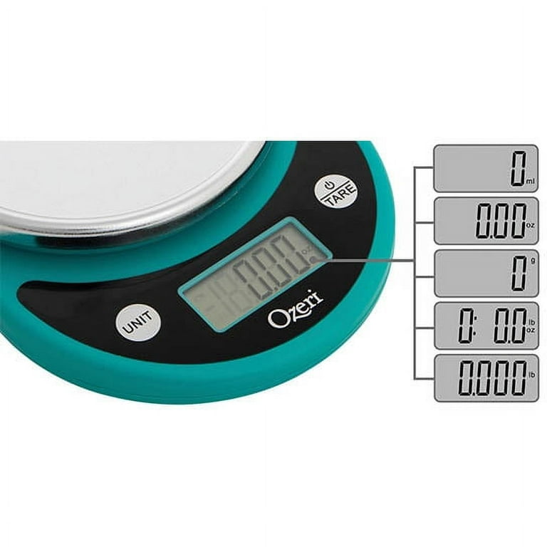 Ozeri Pronto Digital Multifunction Kitchen and Food Scale - Lime Green
