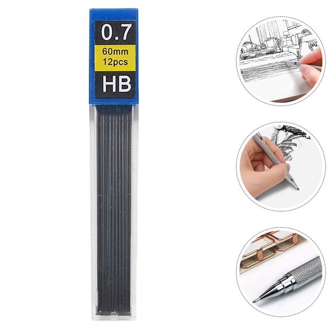 KAKOWELY 240Pcs Pencil Lead Refills for Everyday Use by Students and Professionals 2.36X0.28X0.28In