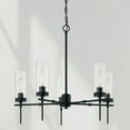 thumbnail image 5 of AA1017MB Austin Allen Riley - 5 Light Chandelier In Modern Style-26 Inches Tall and 27.5 Inches Wide-Matte Black Finish    -Traditional Installation, 5 of 8