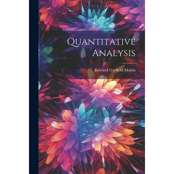 Quantitative Analysis (Paperback)
