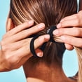 thumbnail image 4 of Gimme Beauty Seamless Hair Ties for Medium Hair, Ponytail Holder, Black, 12 Count, 4 of 5