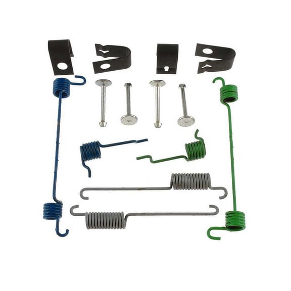 Rear Drum Brake Hardware Kit - Compatible with 2000 - 2011 Ford Focus 2001 2002 2003 2004 2005 2006 2007 2008 2009 2010