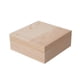 thumbnail image 2 of Caja de almacenamiento de madera con tapa, caja de embalaje para regalo, contenedor, caja de recuerdo, caja de madera 20cmx20cmx8cm, 2 of 9