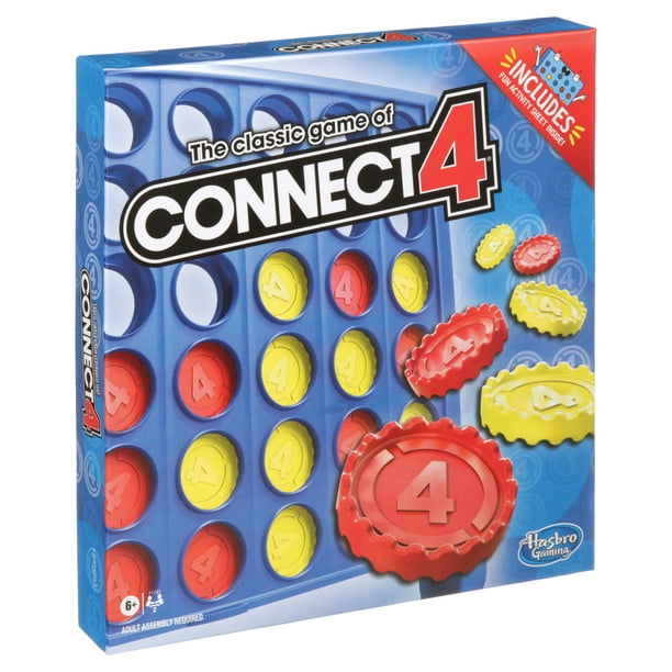 Only At Walmart: Connect 4 Game, Includes Coloring and Activity Sheet