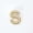 S, variant on 26 Capital Initial Letter Pearl Gold Alphabet Brooch Pin Wedding Women Jewelry-S