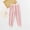 Pink, variant on Eltusu Girls Cotton Leggings, Soft Elastic Waist Stretch Warm Winter Joggers Purple Size 10-12 T