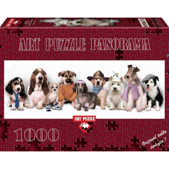 Affectation Panoramic 1000 Piece Puzzle