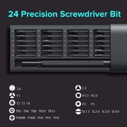 Xiaomi Mi MIJIA Precision Screwdriver Set – 24-in-1 Magnetic Bit Kit, Mini Electronics Repair Toolkit with Portable Case (CR-V Steel, Anti-Slip Grip)