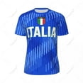 thumbnail image 2 of Unisex Italian Italy Flag 3D Printed T-shirt Fans Mesh tshirt For Running Bike Soccer Tennis Fitness Sports Exclusive, 2 of 12