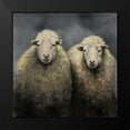 thumbnail image 2 of Atelier B Art Studio 15x15 Black Modern Framed Museum Art Print Titled - Sheeps Wool, 2 of 5