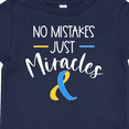 thumbnail image 4 of Inktastic No Mistakes, Just Miracles Down Syndrome Awareness Boys or Girls Baby T-Shirt, 4 of 5
