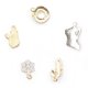 thumbnail image 5 of Adornos navideños de metal con dijes, colgantes y pulseras, 5 of 5