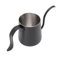 thumbnail image 1 of Pour Over Coffee Kettle, 250ML Curved Handle Drawing Process Coffee Kettle  For Kitchen For Home Black, 1 of 8