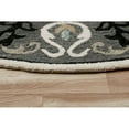 thumbnail image 7 of LR Home Wren 7' Round Gray Medallion Indoor Area Rug, 7 of 7