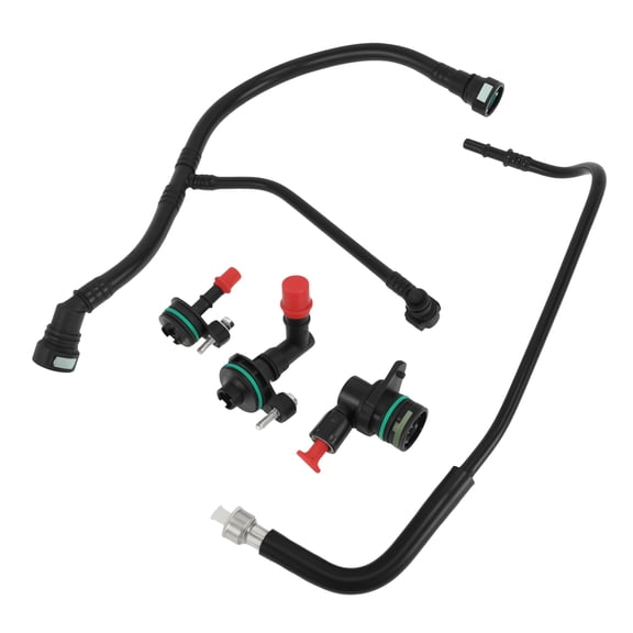Unique Bargains 5 in 1 PCV Valve and Tube Repair Kit for Chevrolet Malibu 2016-2024 1.5L Replace 12640659 12637666 PCV Tubing for Chevy Cruze 2016-2019 for Chevrolet Trax 2019 1.4L