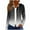 Black, variant on Women Fashion Zip Up Hoodie Coat Long Sleeve Sweatshirt Comfy Soft Ombre Lightweight Fall Jackets with Pockets 2025