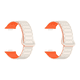 thumbnail image 1 of Correa Deportiva Bicolor Con Magnética para Huawei Watch Fit 3 (Starlight) Naranja, 1 of 3