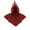 Red, variant on HNMKIU Performance Drama Festival Cape Wrap With Hooded Design For Year Round Use With Robes And Red,One Size